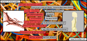 the gist of band names